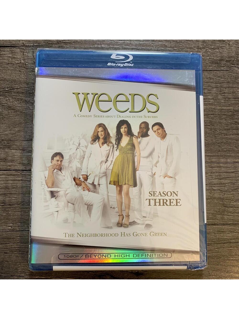 Weeds Season 3 (Blu-ray 2007) Mary Louise Parker BRAND NEW SEALED - Season Three